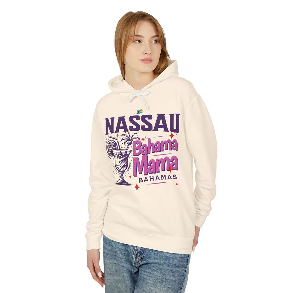 Thumbnail: Bahamas Souvenir Gift : Nassau Bahamas Bahama Mama Unisex Bahamas Hoodie