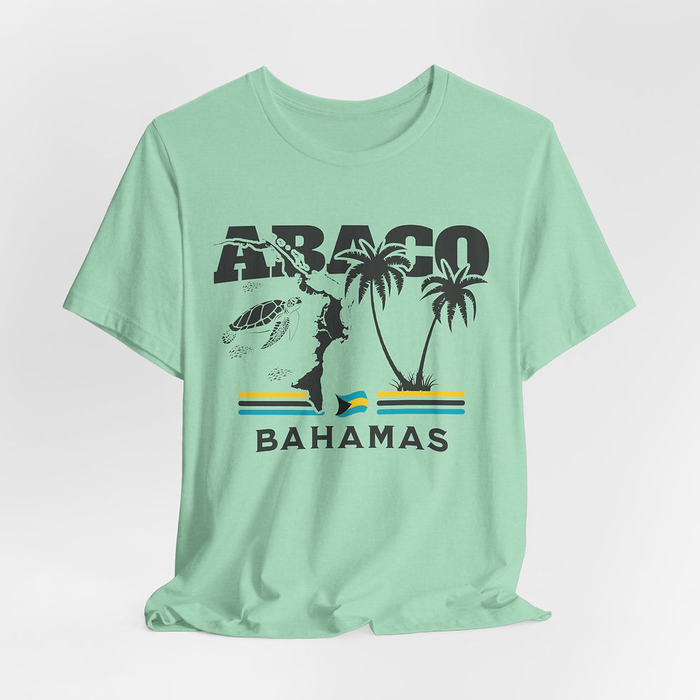 Thumbnail: Bahamas Souvenir Gift : Abaco Bahamas Cruise Unisex Bahamas Shirt