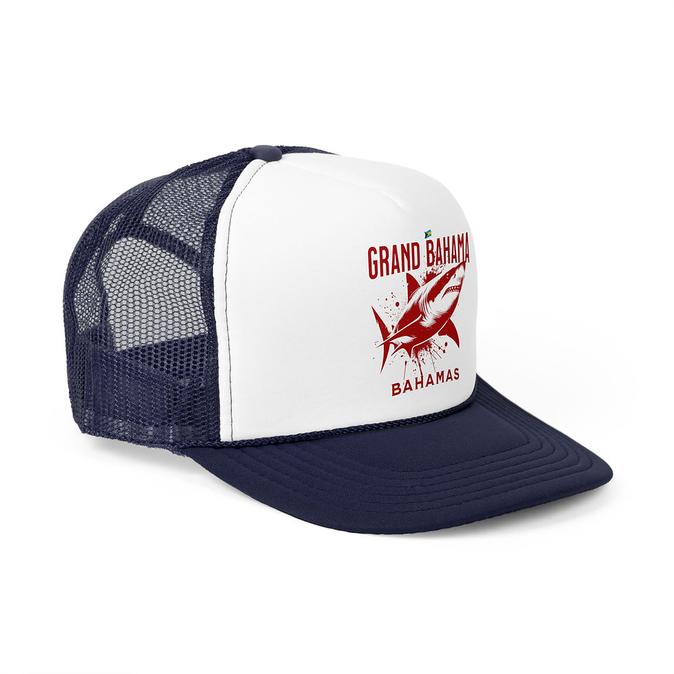 Thumbnail: Bahamas Souvenir Gift : Grand Bahama Bahamas Shark Bahamas Hat