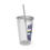 Thumbnail: Bahamas Souvenir Gift : Half Moon Cay Bahama Llama Bahamas Tumbler With Straw
