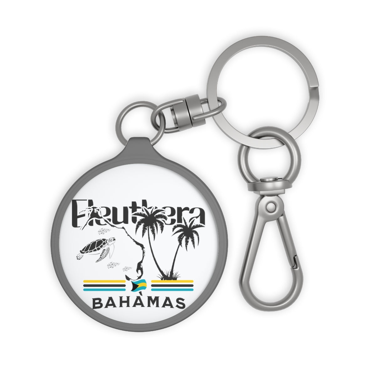 Bahamas Souvenir Gift : Eleuthera Bahamas Island Bahamas Keychain