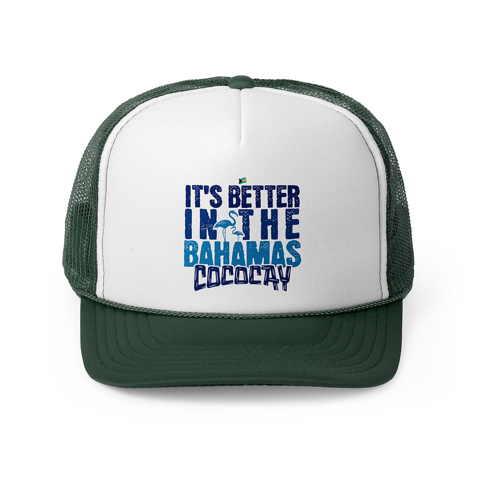 Thumbnail: Bahamas Souvenir Gift : CocoCay Bahamas It's Better In The Bahamas Hat