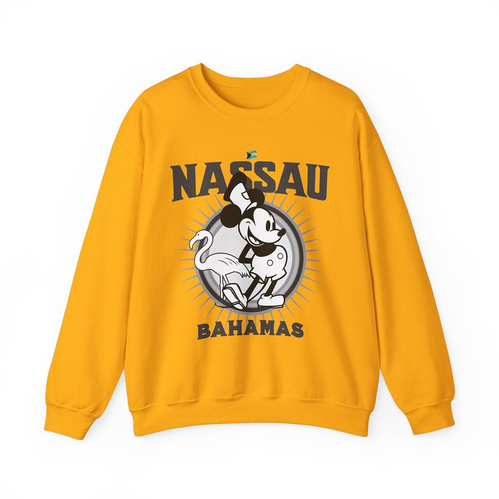 Thumbnail: Bahamas Souvenir Gift : Nassau Bahamas Unisex Bahamas Sweatshirt