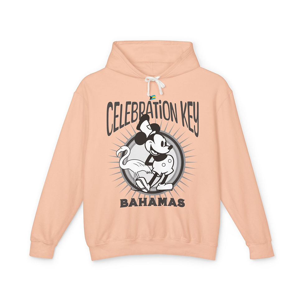 Thumbnail: Bahamas Souvenir Gift : Celebration Key Bahamas Cruise Unisex Bahamas Hoodie