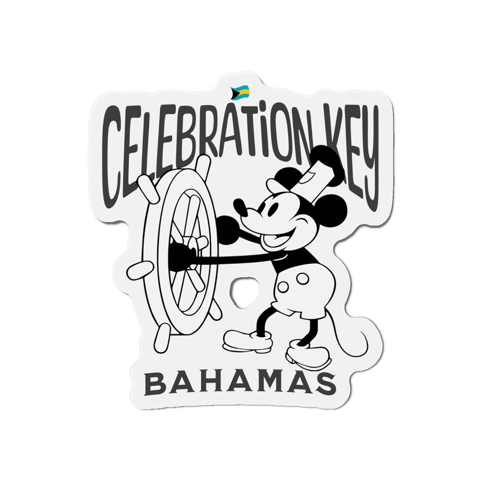 Thumbnail: Bahamas Souvenir Gift : Celebration Key Bahamas Cruise Bahamas Magnet