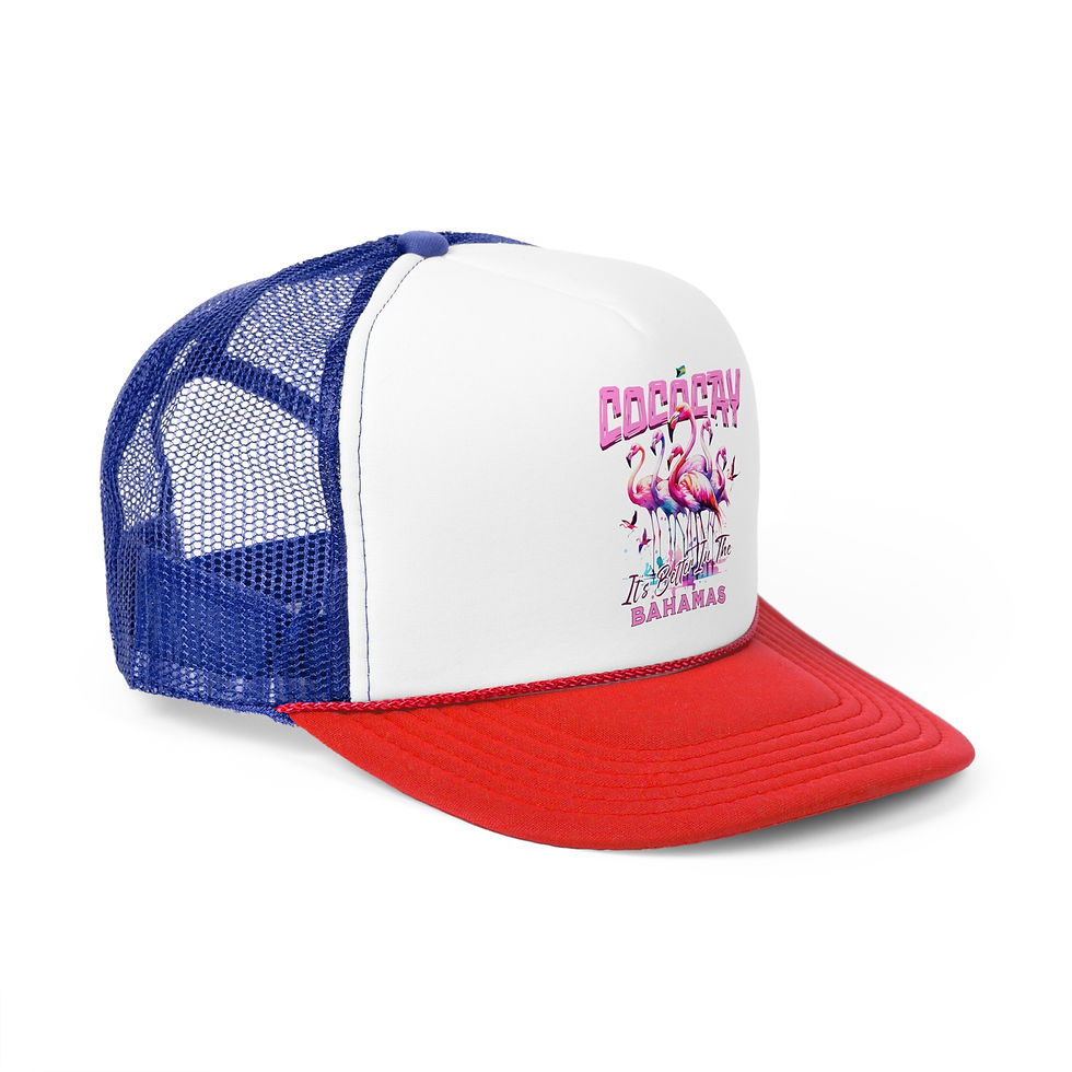 Thumbnail: Bahamas Souvenir Gift : CocoCay Bahamas Flamingo Bahamas Hat