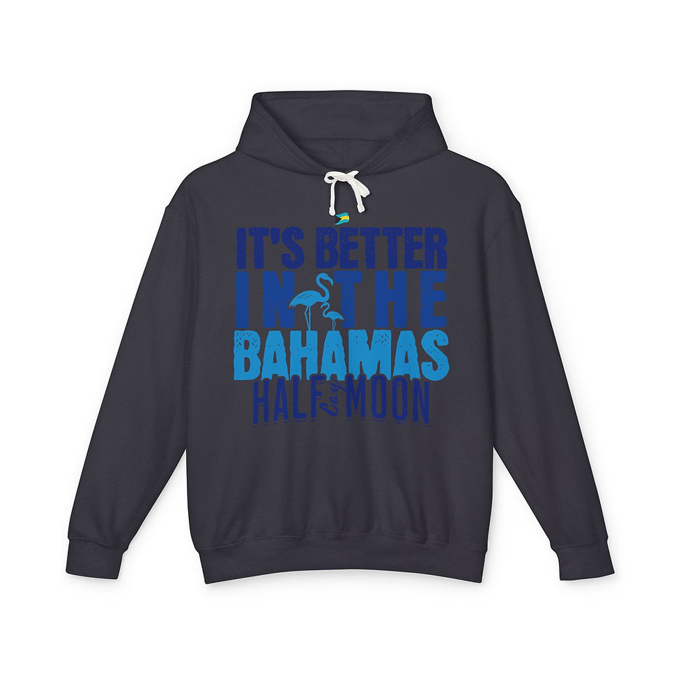 Thumbnail: Bahamas Souvenir Gift : Half Moon Cay Bahamas Cruise Unisex Bahamas Hoodie