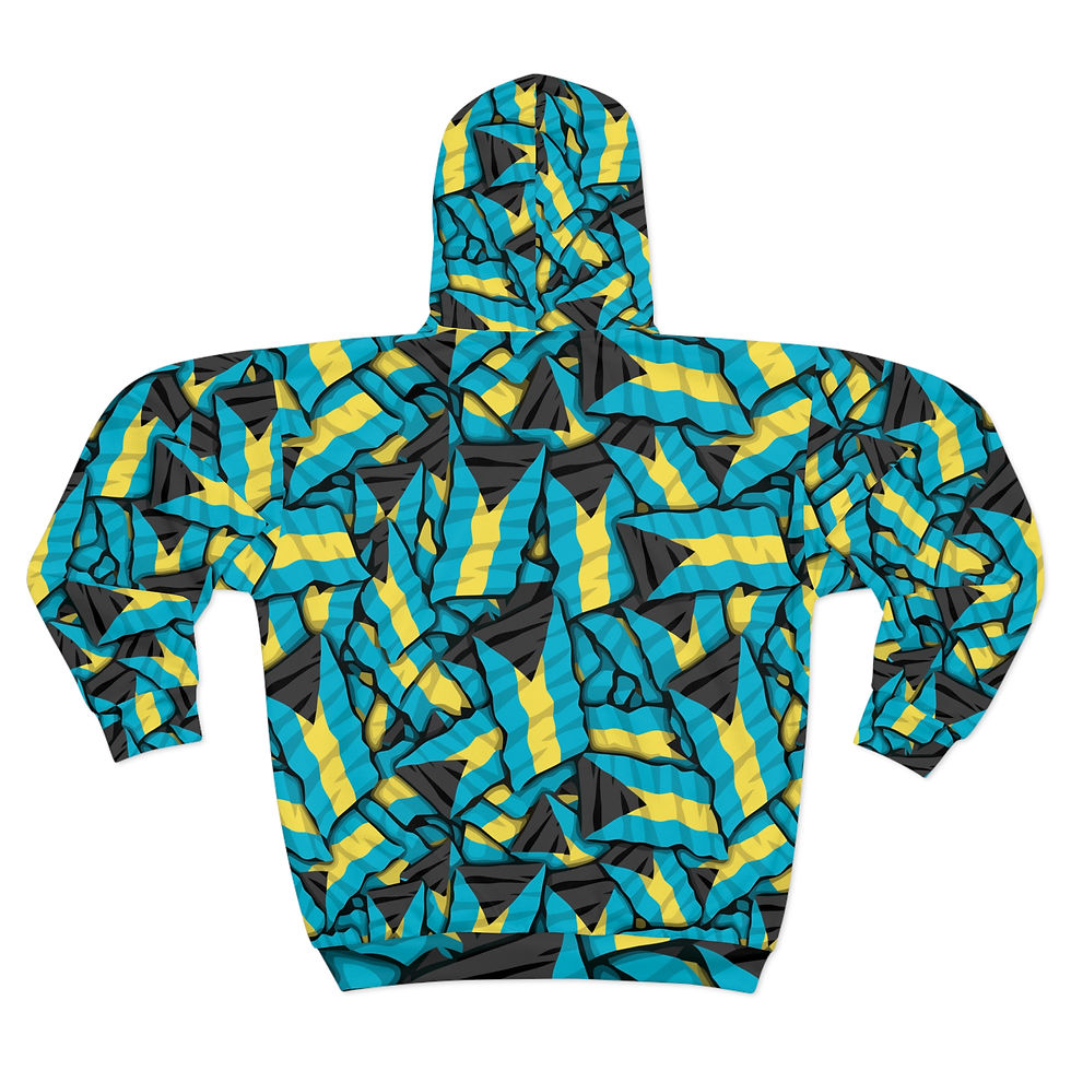Thumbnail: Bahamas Flag : Bahamas Independence : Unisex Bahamas Hoodie : Bahamas Souvenir