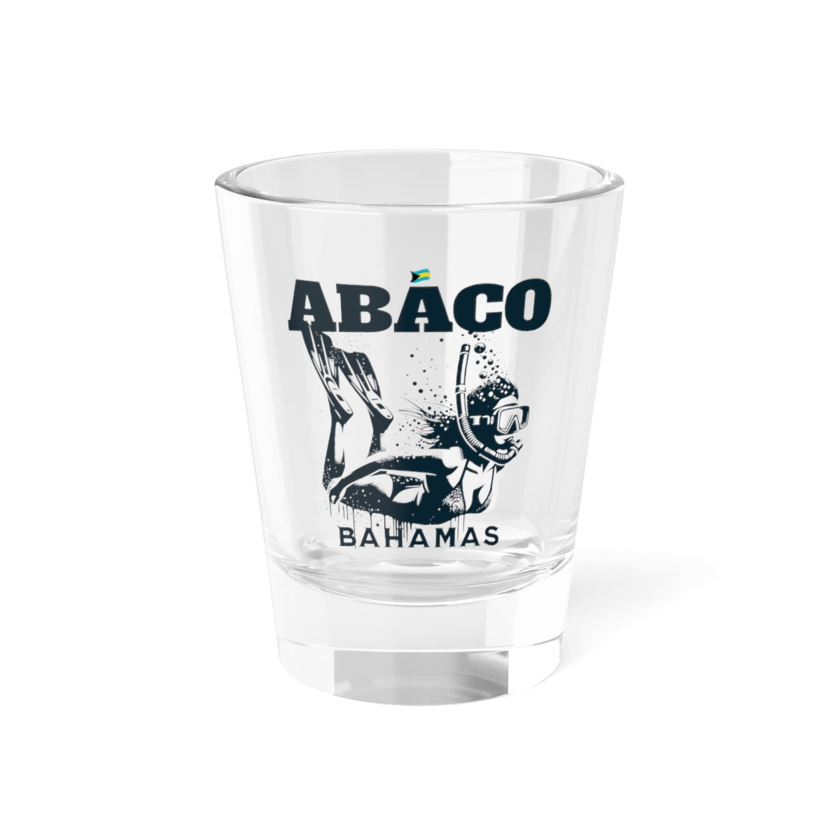 Bahamas Souvenir Gift : Abaco Bahamas Snorkeling Bahamas Shot Glass