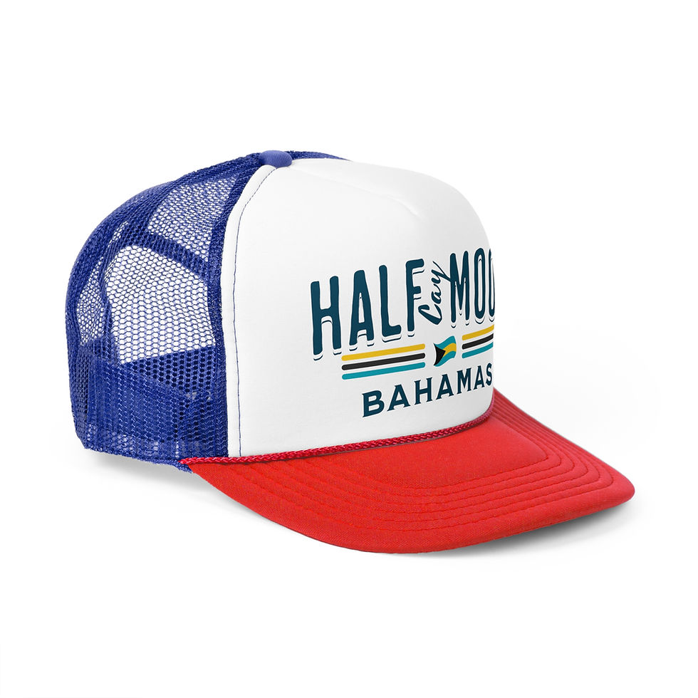 Thumbnail: Bahamas Souvenir Gift : Half Moon Cay Bahamas Flag Bahamas Hat