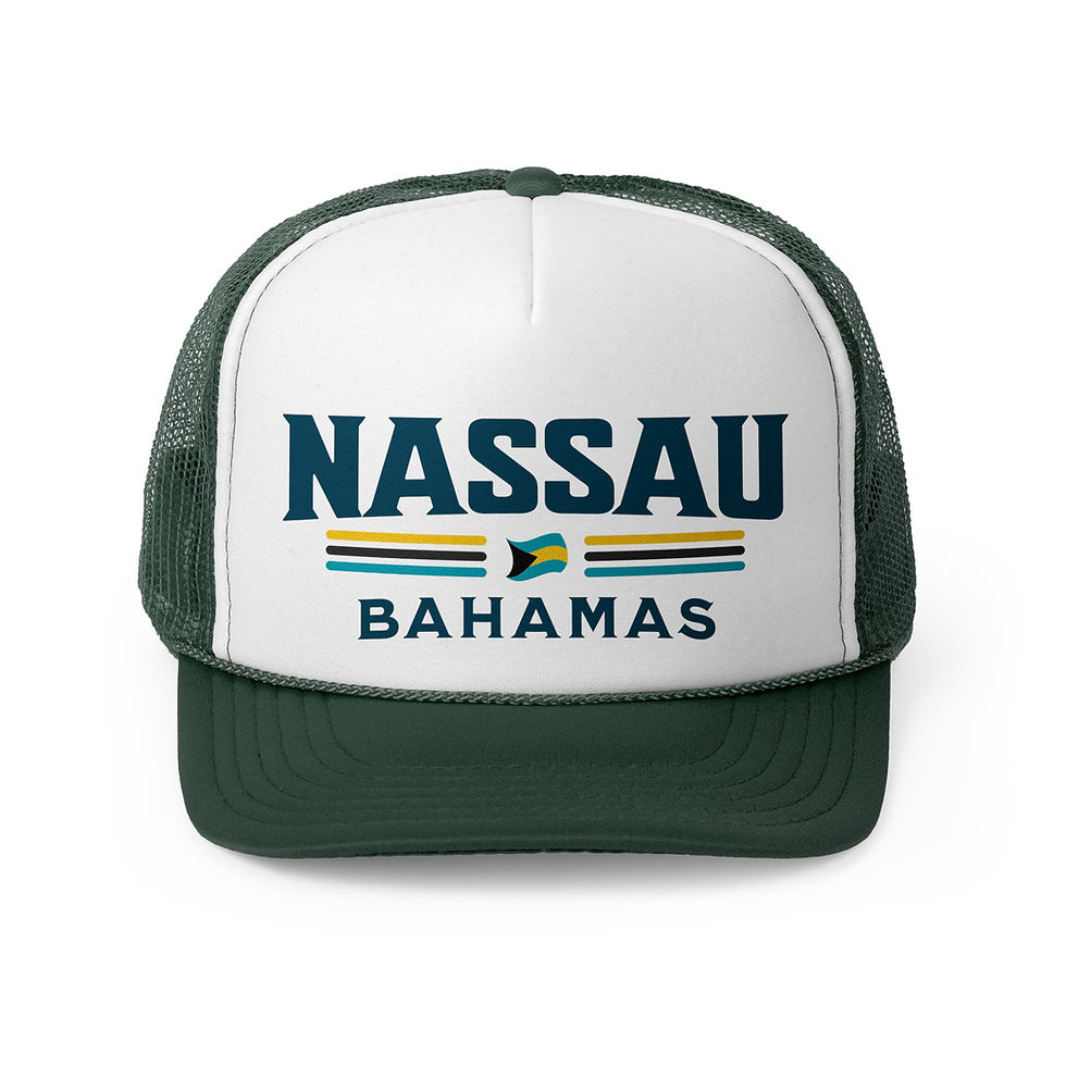 Thumbnail: Bahamas Souvenir Gift : Nassau Bahamas Flag Bahamas Hat