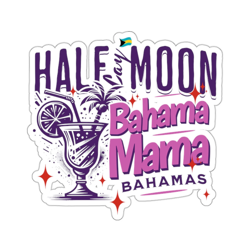 Thumbnail: Bahamas Souvenir Gift : Half Moon Cay Bahamas Bahama Mama Bahamas Sticker
