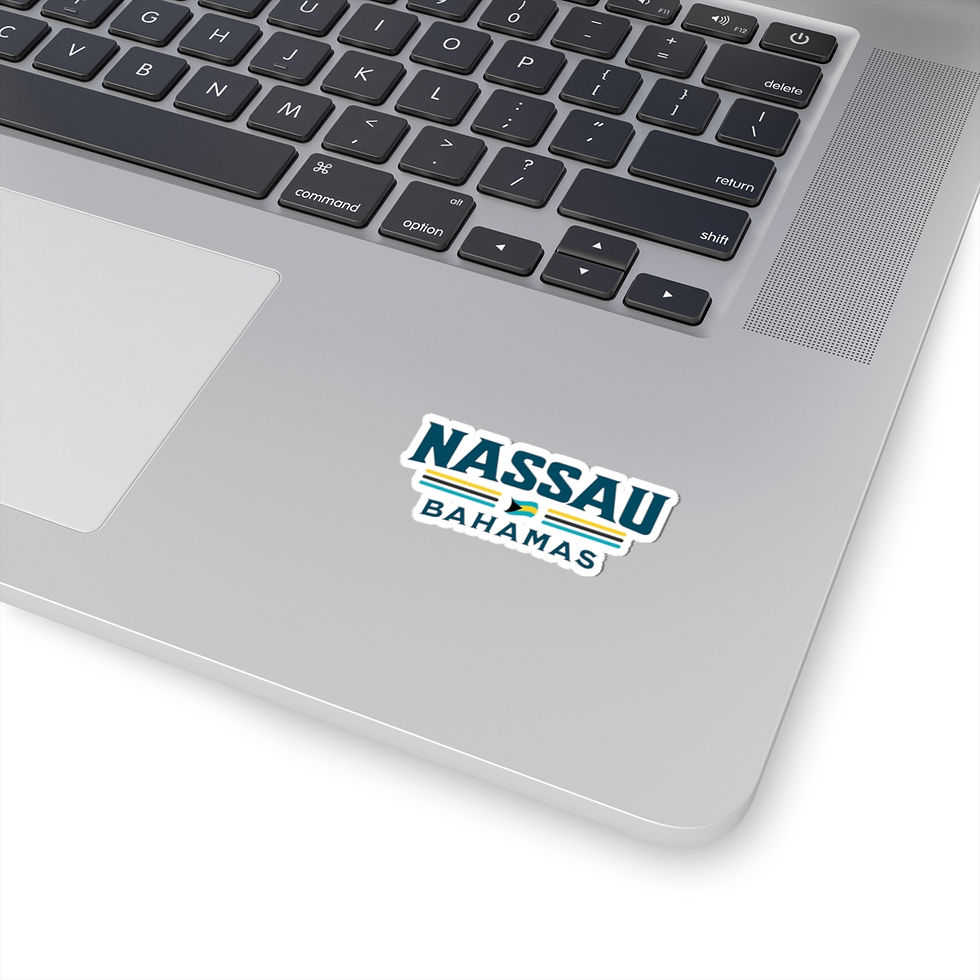 Thumbnail: Bahamas Souvenir Gift : Nassau Bahamas Flag Bahamas Sticker