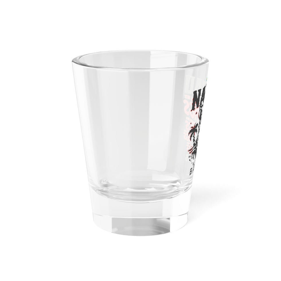 Thumbnail: Bahamas Souvenir Gift : Nassau Bahamas Swimming Pigs Bahamas Shot Glass