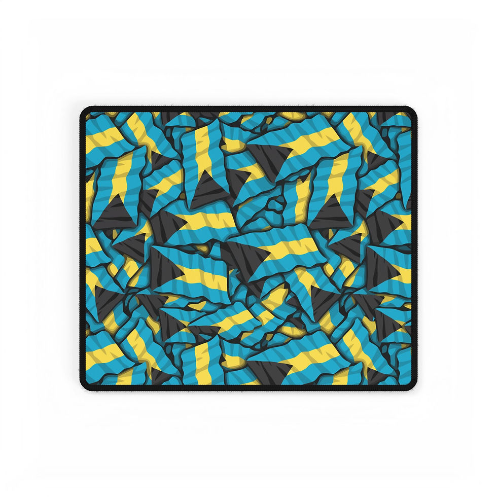 Thumbnail: Bahamas Flag : Bahamas Independence : Bahamas Desk Mat : Bahamas Mousepad : Gift