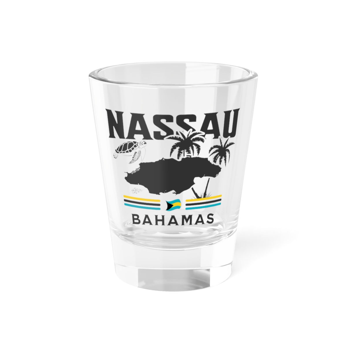 Bahamas Souvenir Gift : Nassau Bahamas Island Bahamas Shot Glass
