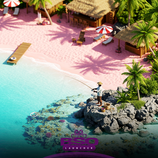 Rose-Tinted Paradise 🌸🏖️