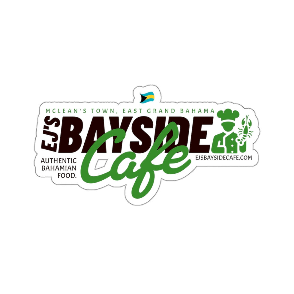 Thumbnail: Bahamas Souvenir Gift : Grand Bahama Bahamas EJ's Bayside Cafe Bahamas Sticker