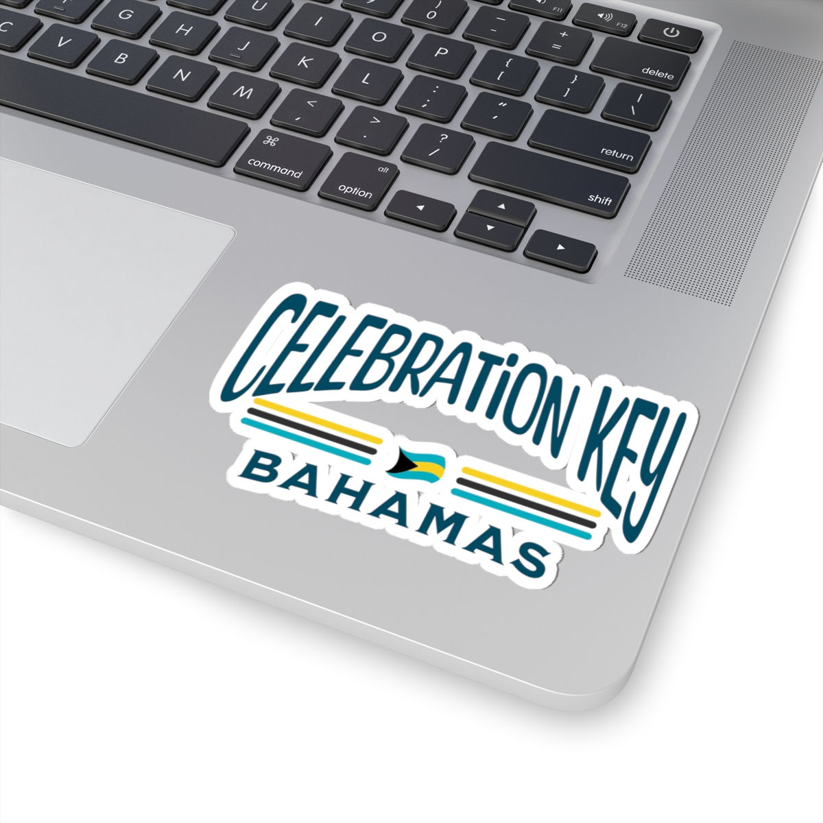 Bahamas Souvenir Gift : Celebration Key Bahamas Flag Bahamas Sticker