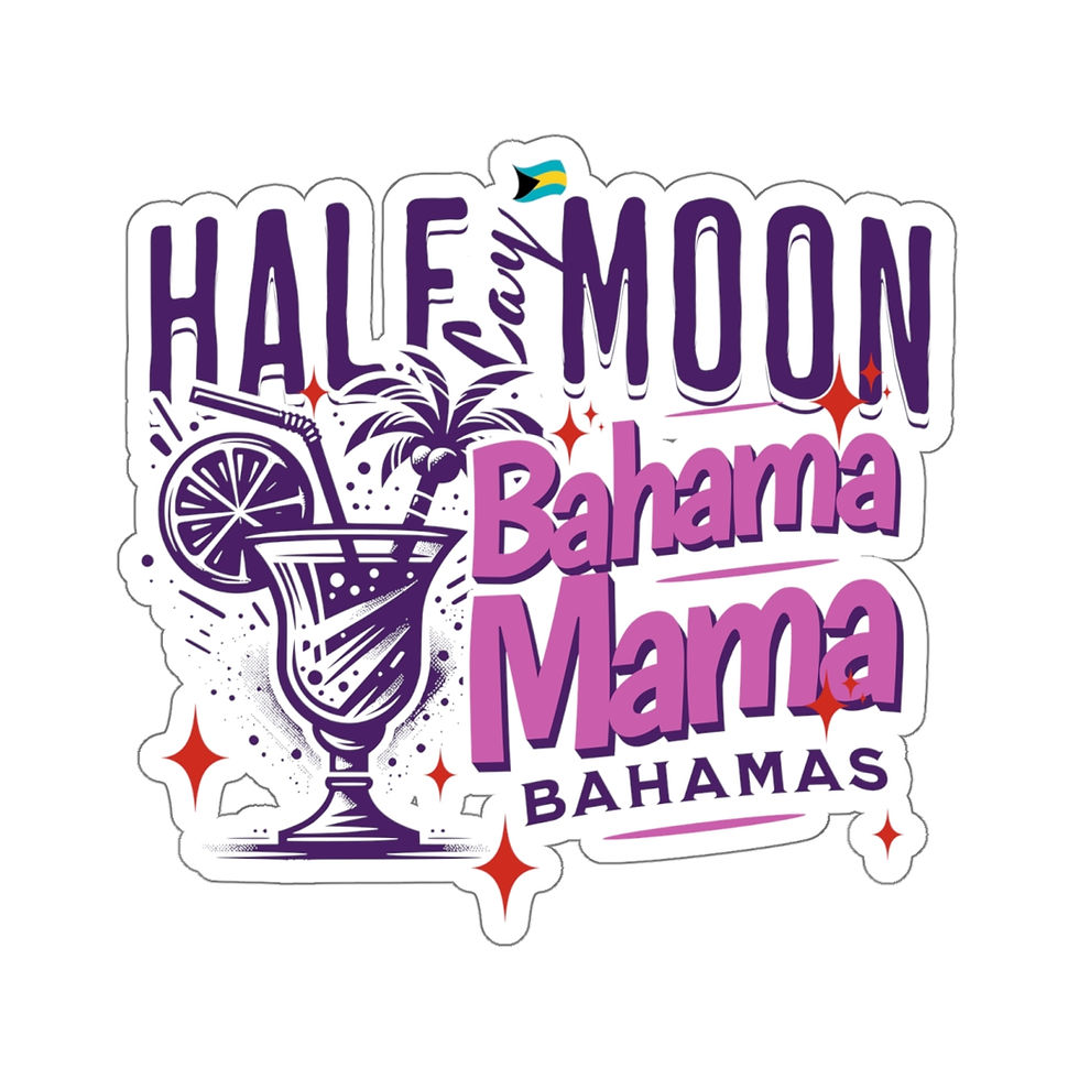 Thumbnail: Bahamas Souvenir Gift : Half Moon Cay Bahamas Bahama Mama Bahamas Sticker