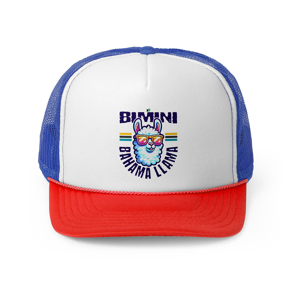 Thumbnail: Bahamas Souvenir Gift : Bimini Bahamas Bahama Llama Bahamas Hat