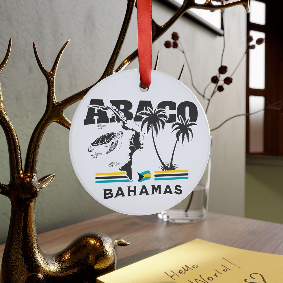 Thumbnail: Bahamas Souvenir Gift : Abaco Bahamas Island Bahamas Ornament