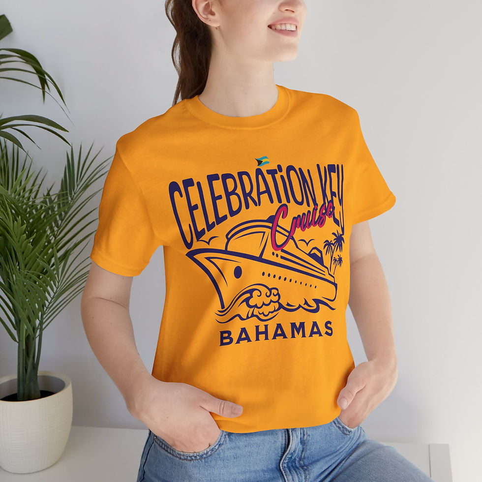 Thumbnail: Bahamas Souvenir Gift : Celebration Key Bahamas Cruise Unisex Bahamas Shirt