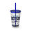 Thumbnail: Bahamas Souvenir Gift : Half Moon Cay Bonefishing Bahamas Tumbler With Straw