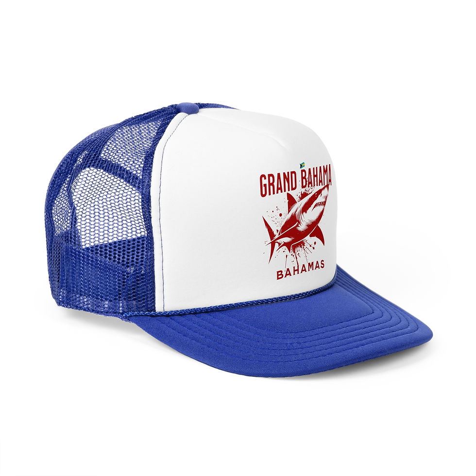 Thumbnail: Bahamas Souvenir Gift : Grand Bahama Bahamas Shark Bahamas Hat