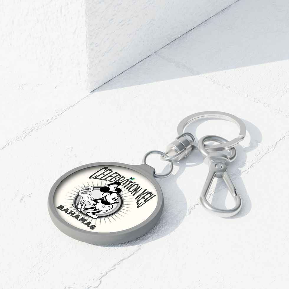 Thumbnail: Bahamas Souvenir Gift : Celebration Key Bahamas Cruise Bahamas Keychain