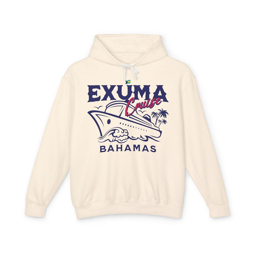Thumbnail: Bahamas Souvenir Gift : Exuma Bahamas Cruise Unisex Bahamas Hoodie