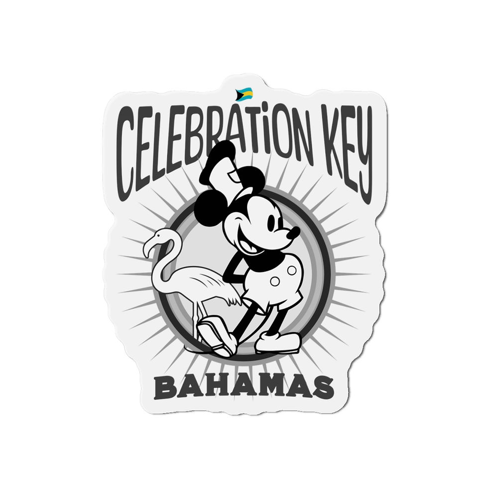 Thumbnail: Bahamas Souvenir Gift : Celebration Key Bahamas Cruise Bahamas Magnet