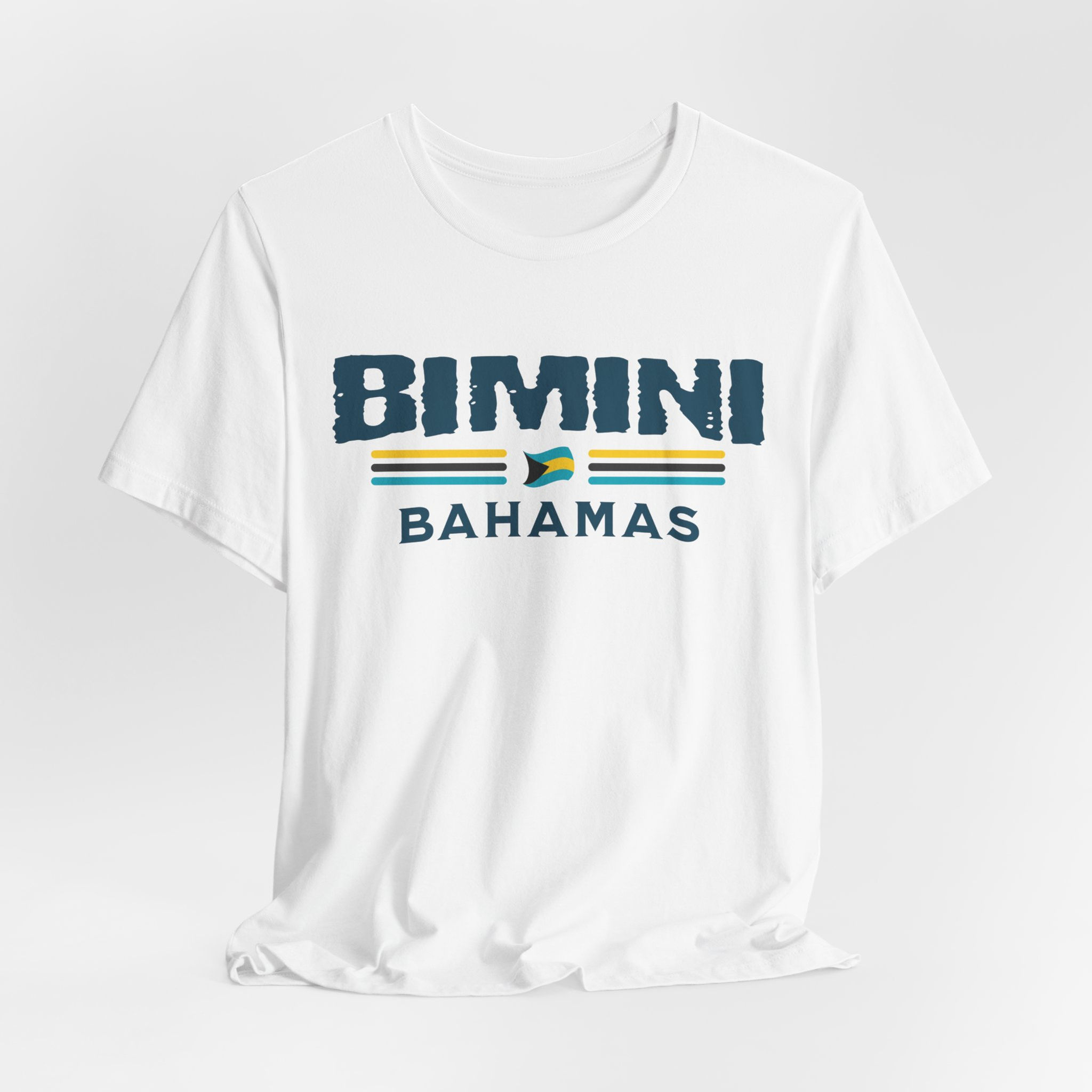 Bahamas Souvenir Gift : Bimini Bahamas Flag Unisex Bahamas Shirt