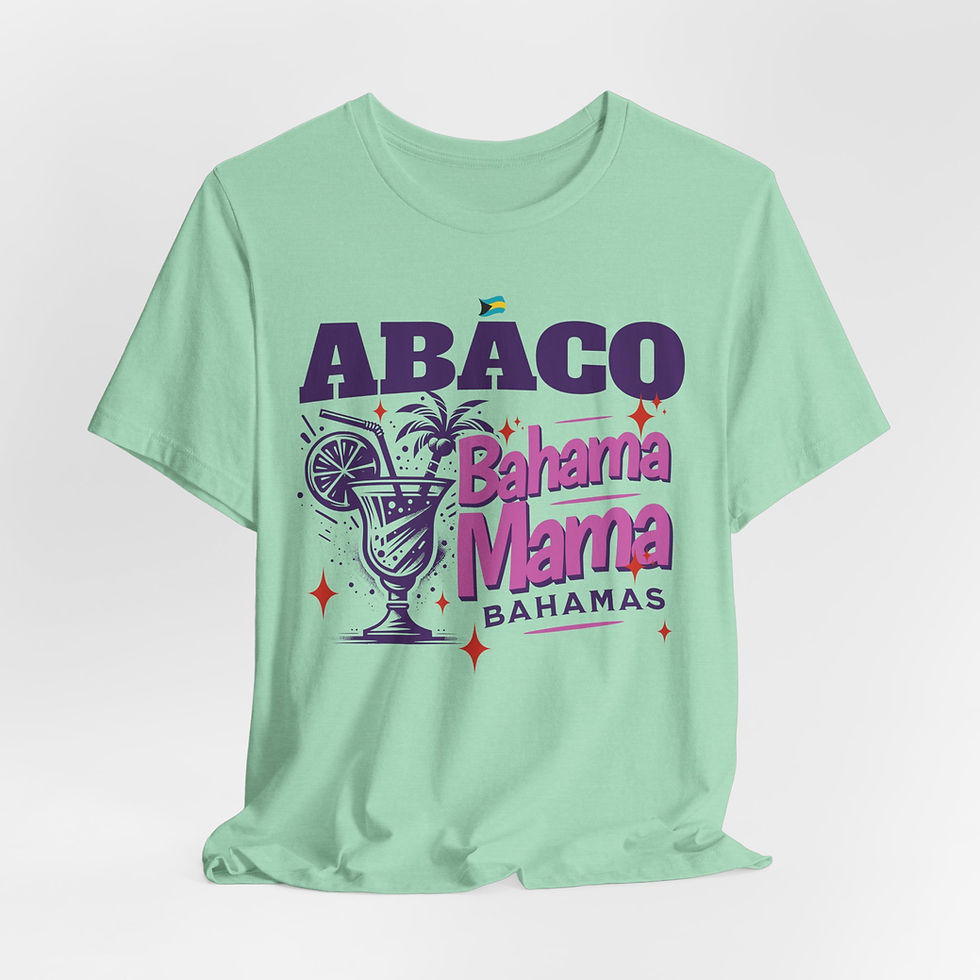 Thumbnail: Bahamas Souvenir Gift : Abaco Bahamas Bahama Mama Unisex Bahamas Shirt
