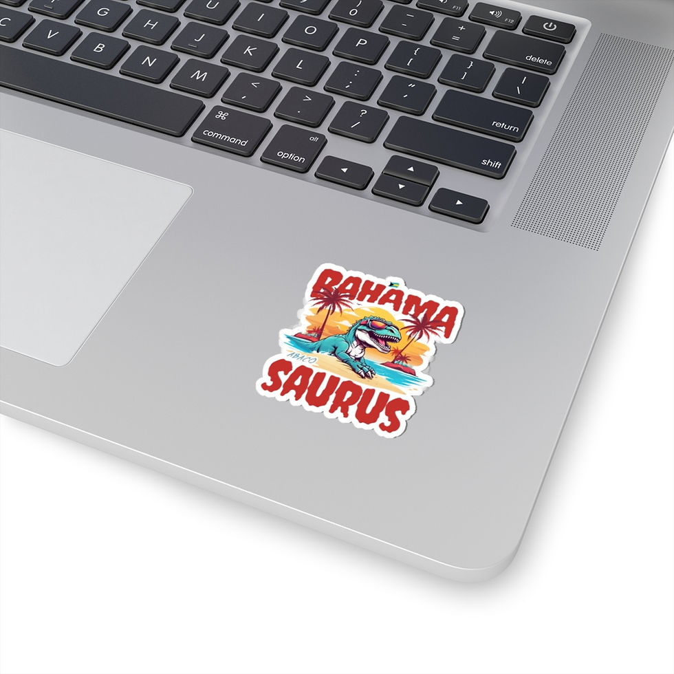 Thumbnail: Bahamas Souvenir Gift Abaco Bahamas Bahamasaurus T-Rex Bahamas Sticker
