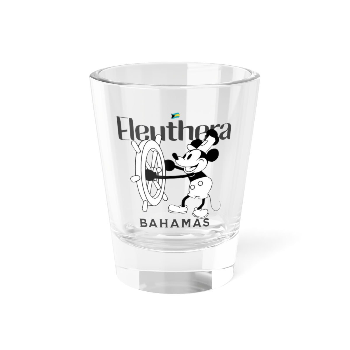 Bahamas Souvenir Gift : Eleuthera Bahamas Shot Glass