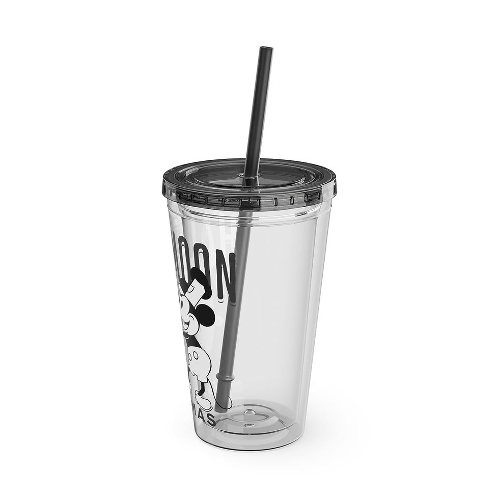 Thumbnail: Bahamas Souvenir Gift : Half Moon Cay Cruise Bahamas Tumbler With Straw