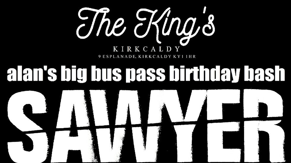 Alan's Big Bus Pass Birthday Bash