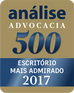 Nogueira & Santos Guimarães Advogados elected among the most admired firms in 2017