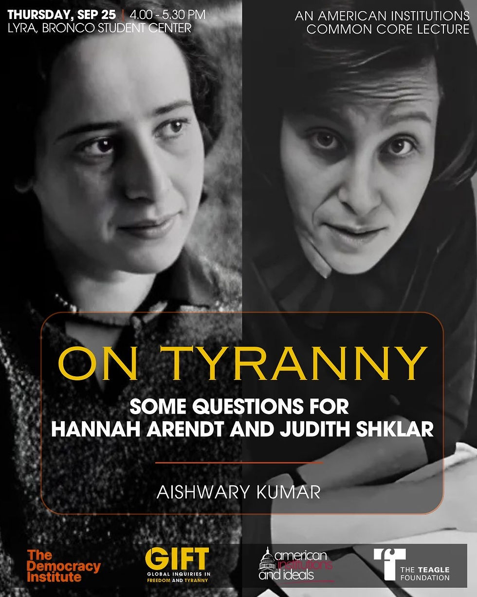 On Tyranny