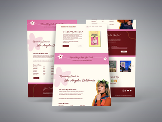 3D Web Presentation Mock-Up