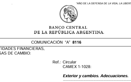 Flexibilización para el ingreso de divisas