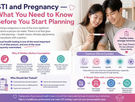 🤰 STI and Pregnancy — What You Need to Know Before You Start Planning