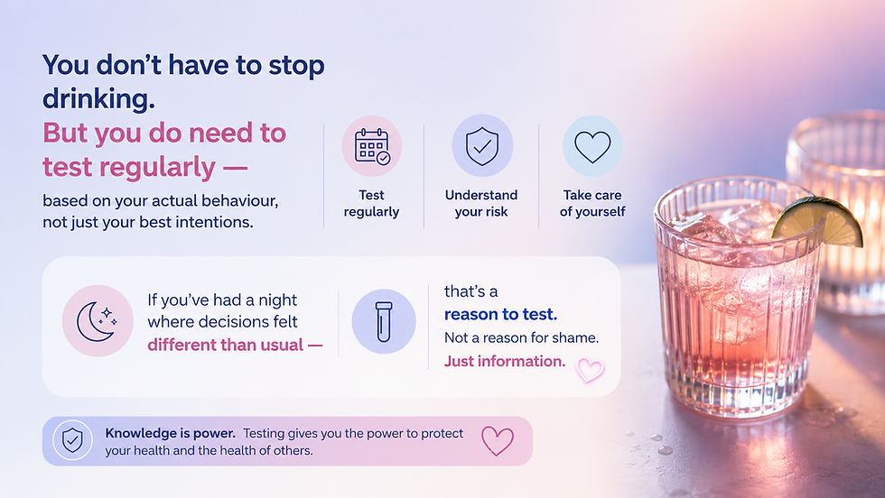 🍸 Alcohol and STIs — The Connection Nobody Talks About