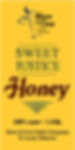 sweet justice honey label