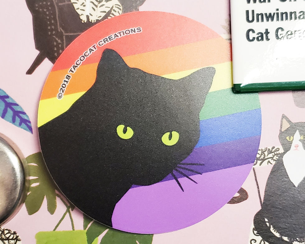 Thumbnail: Rainbow Cleo 3" Vinyl Sticker