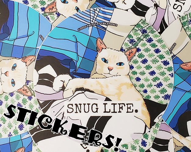 Thumbnail: Snug Life 3" Vinyl Sticker