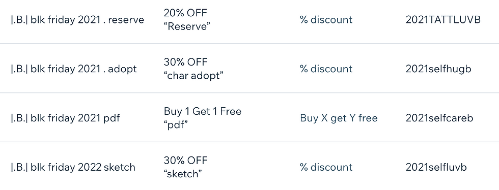 Blk Friday Sale : |.B.| version