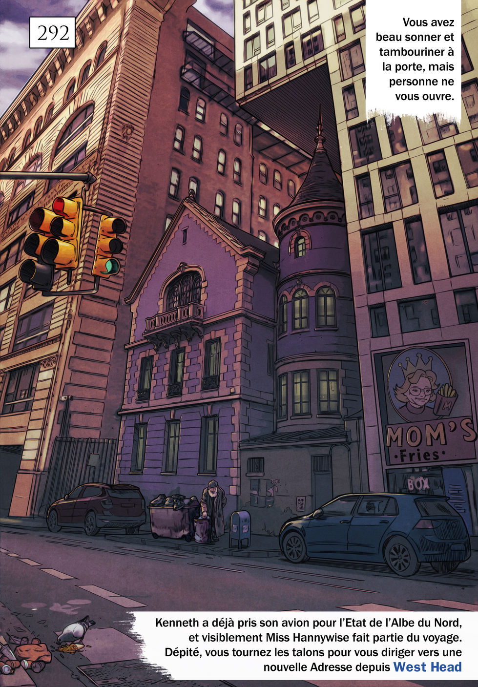 292 Une maison coincée entre deux immeubles