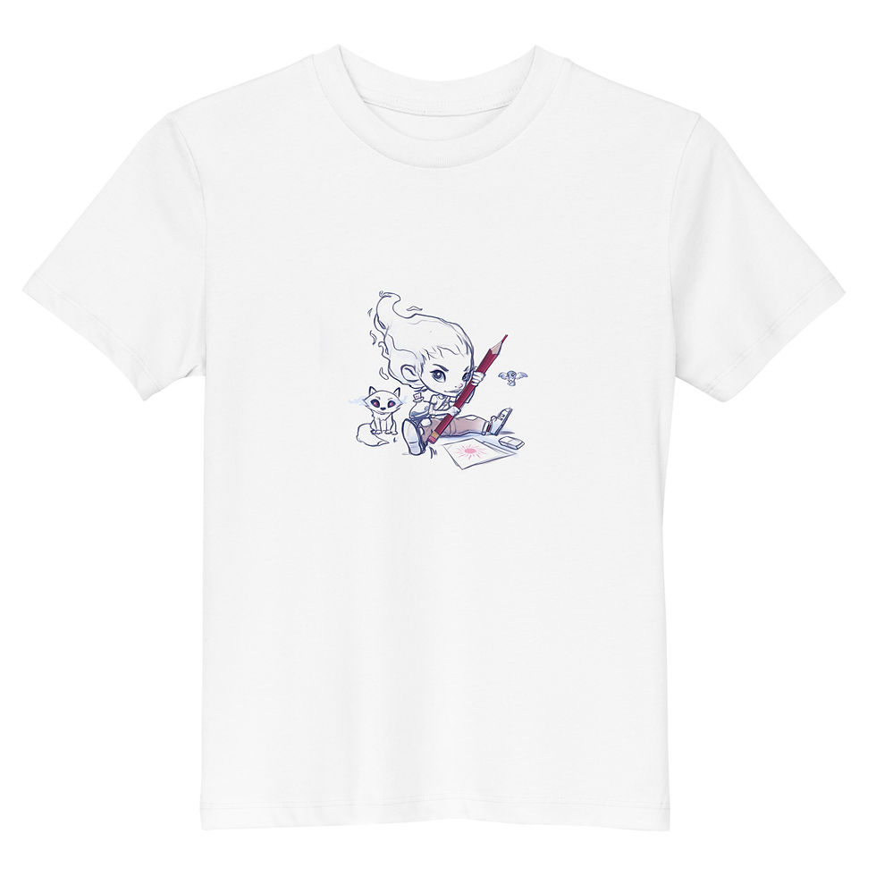 Miniature : t-shirt enfant - Draw like a kid